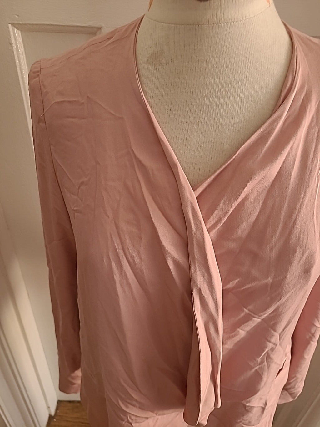 Ladies New Look Size 12 Pink Lightweight Blazer