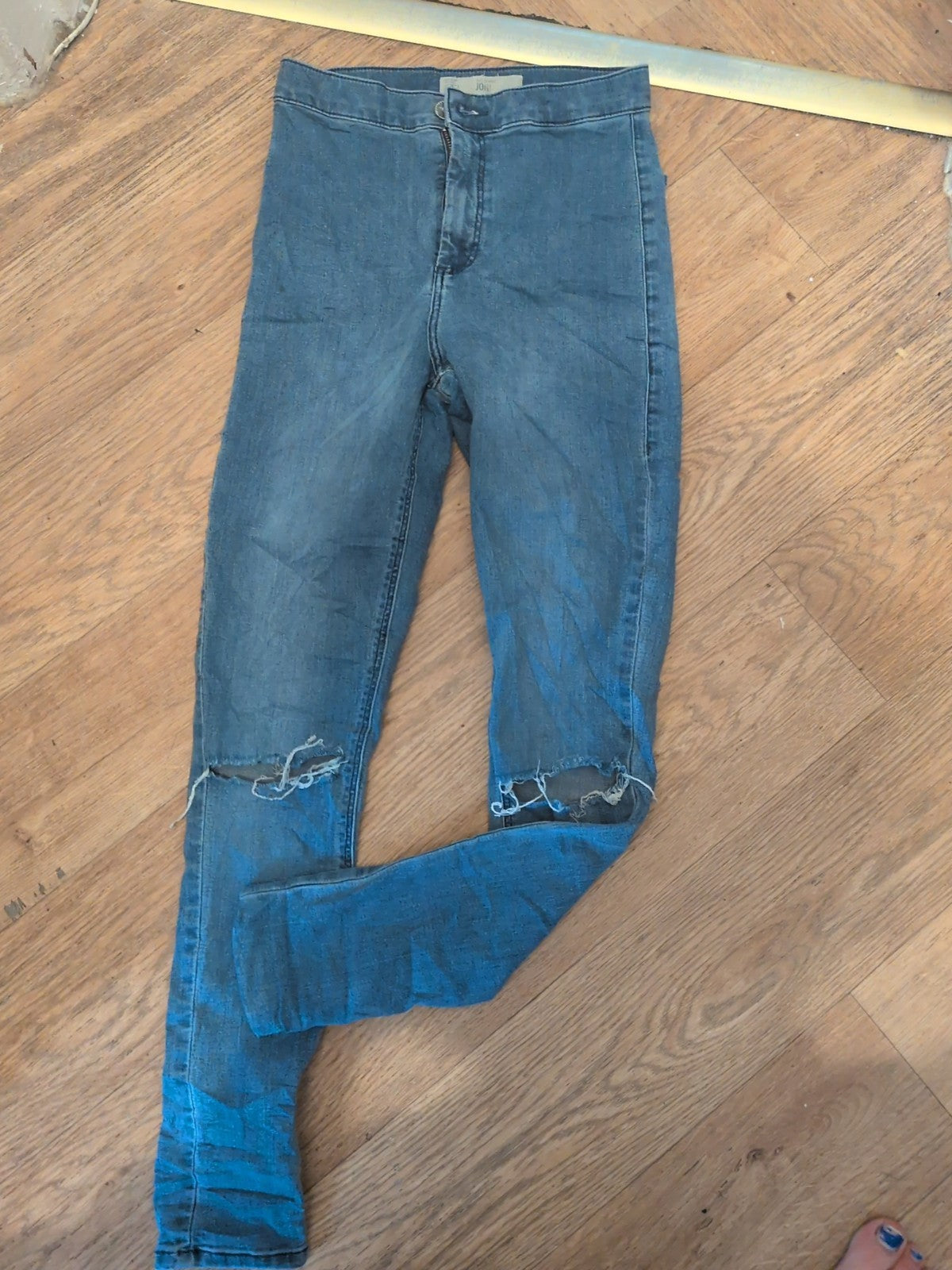 Topshop Moto Joni 28x32 Skinny Jeans