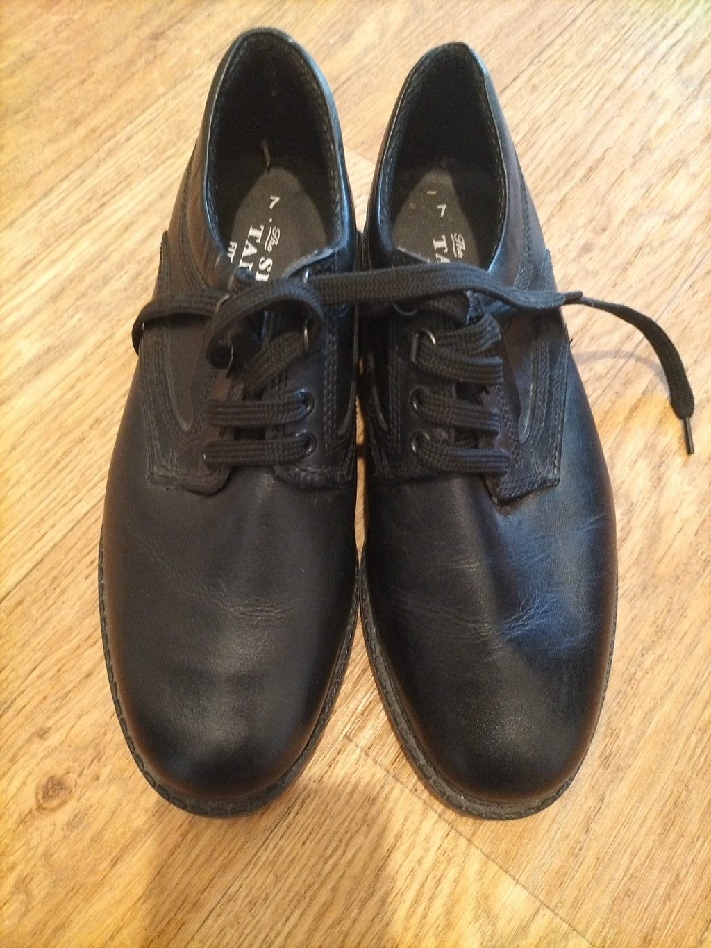 Mens The Shoe Tailor Size Uk 7 Black Shoes