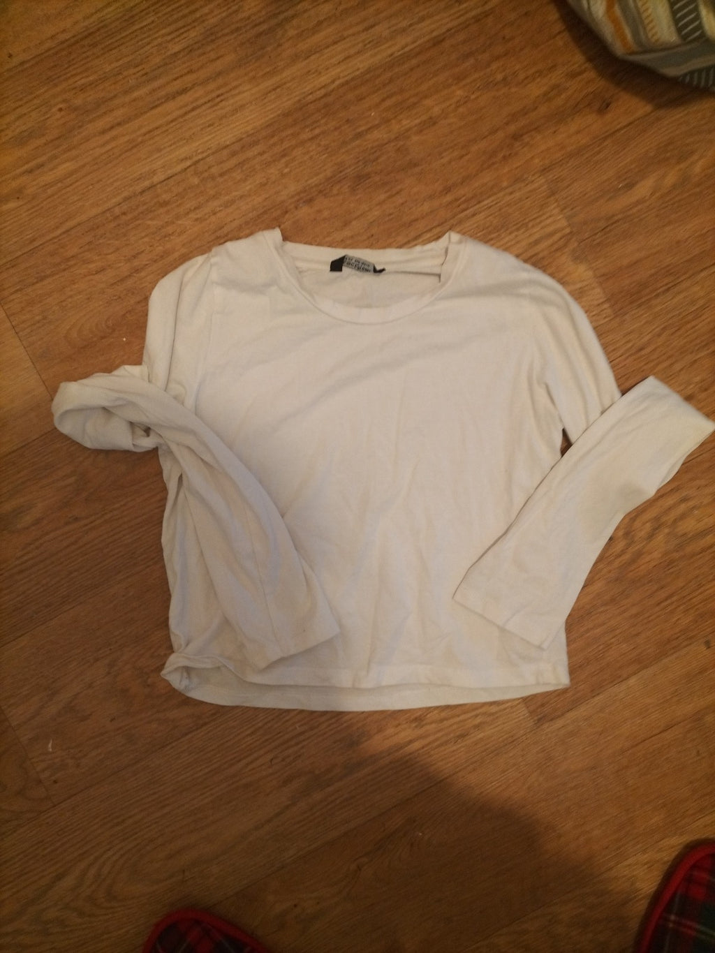 Girls Select Age 13-14 Years White Long Sleeved Tshirt