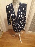 Ladies Roman 10 Spotted Open Cardigan