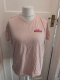 Large Pink And Red With Love Cherry Short Sleeve T-shirt