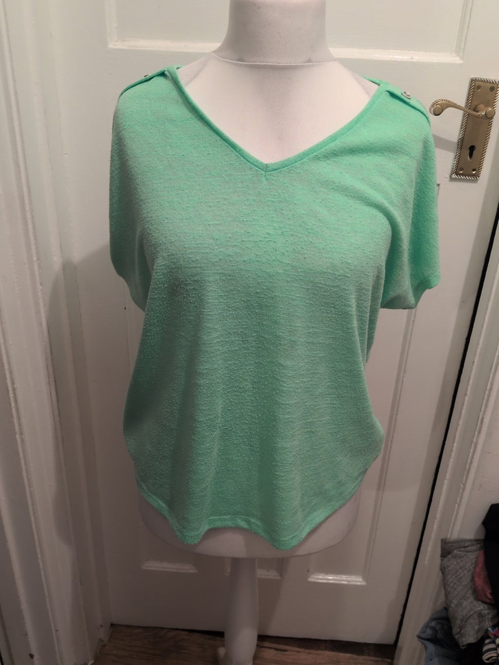 Suzanne Grae Large Green Short Sleeve T-shirt