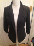 Primark 12 Black Padded Blazer
