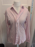 Next Shirting 16.5 Pink Slim Fit Long Sleeve Shirt
