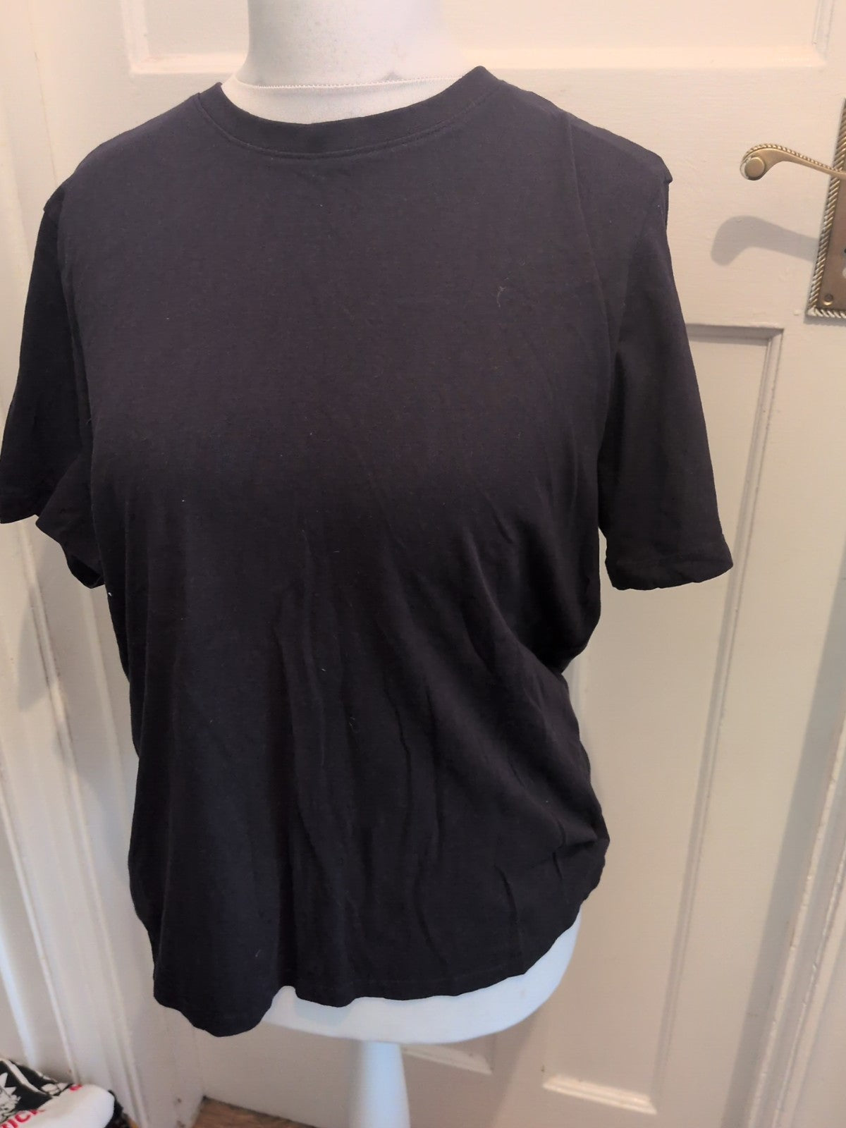 Large Primark Regular Fit Short Sleeve T-shirt Black