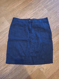 Ladies Julia Bergovich Size Euro 38 Navy Midi Skirt