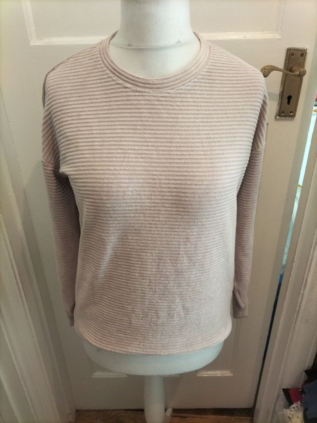 New Look 10 Pink Tinge Long Sleeved Jumper