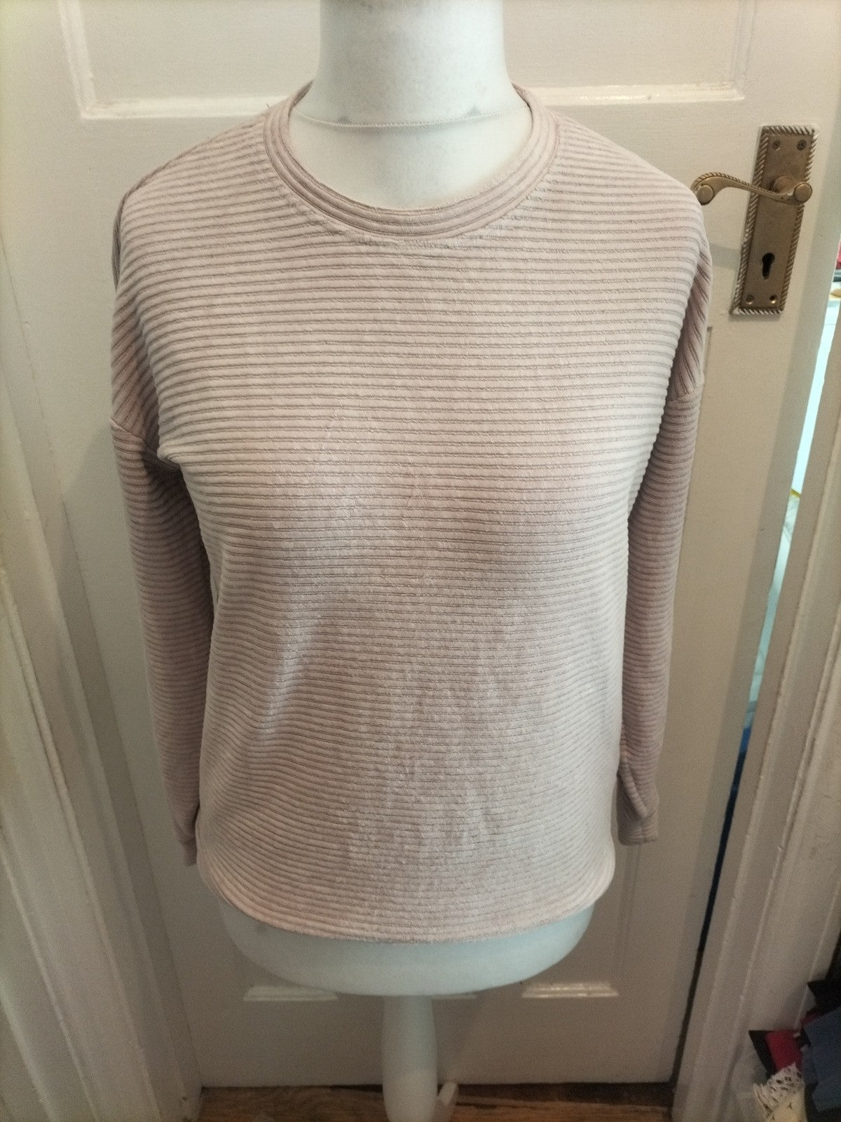 New Look 10 Pink Tinge Long Sleeved Jumper