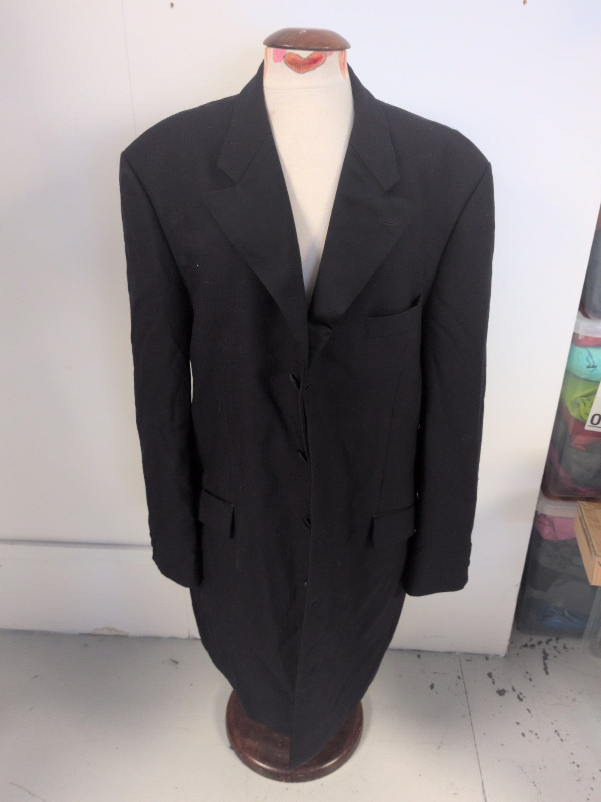 Young's 46L Black Suit Jacket