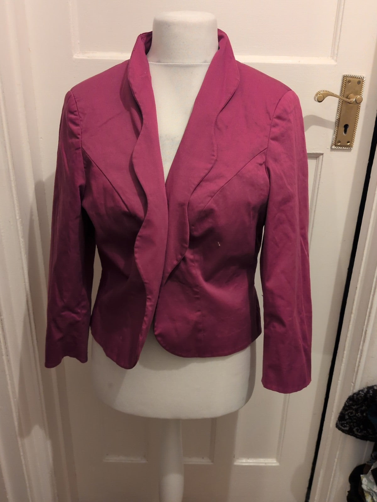 Bonprox 22 Purple Lined Blazer