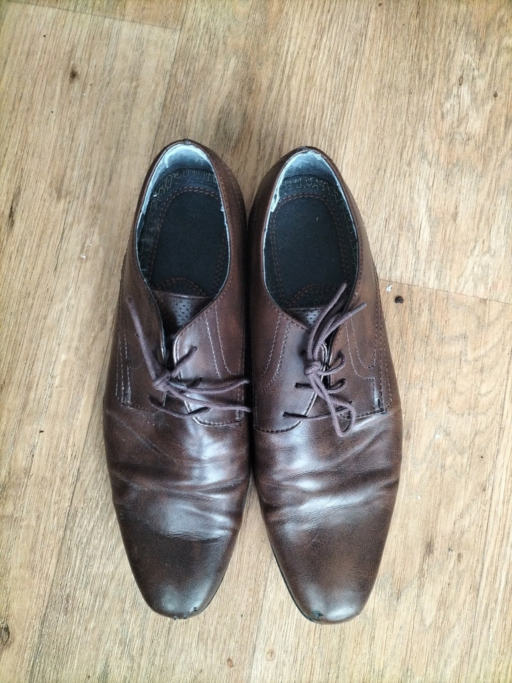 Mens Burton Size UK 8 Brown Smart Shoes