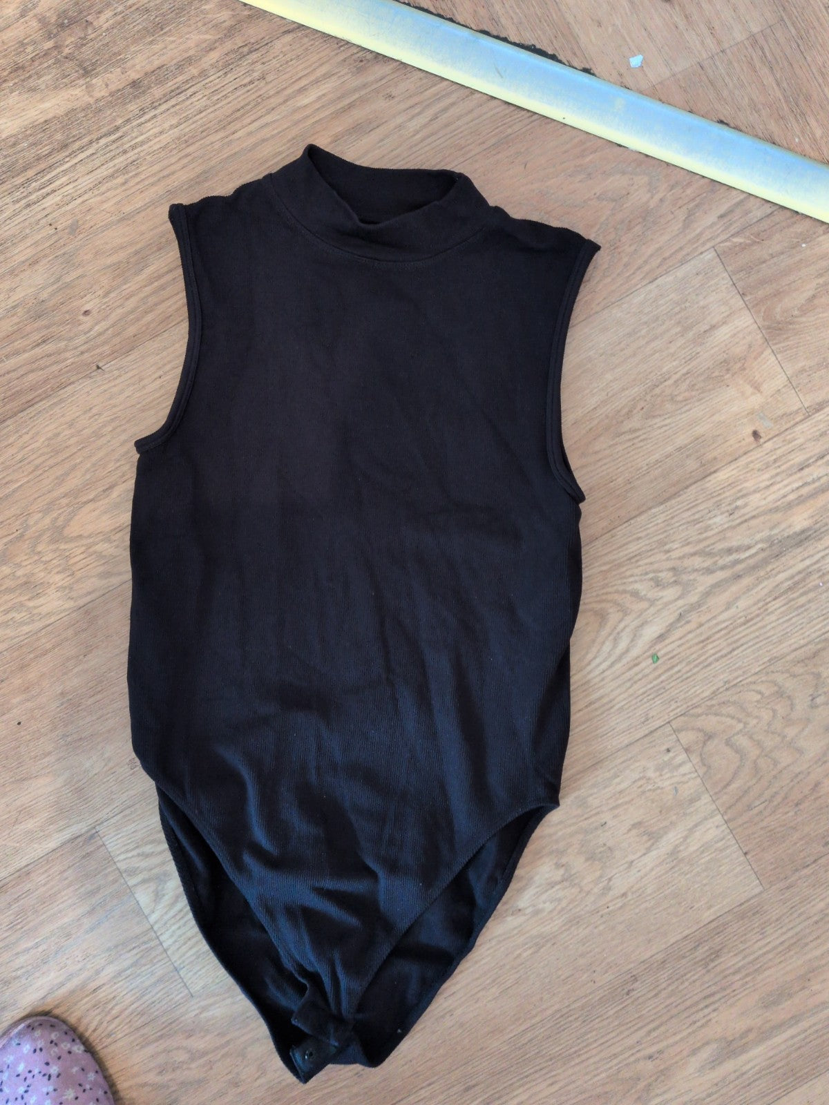 Primark Small Black Sleeveless Bodysuit