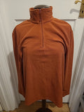 Mens Mountain Warehouse Size Large Burnt Orange Long Sleeved Jumper