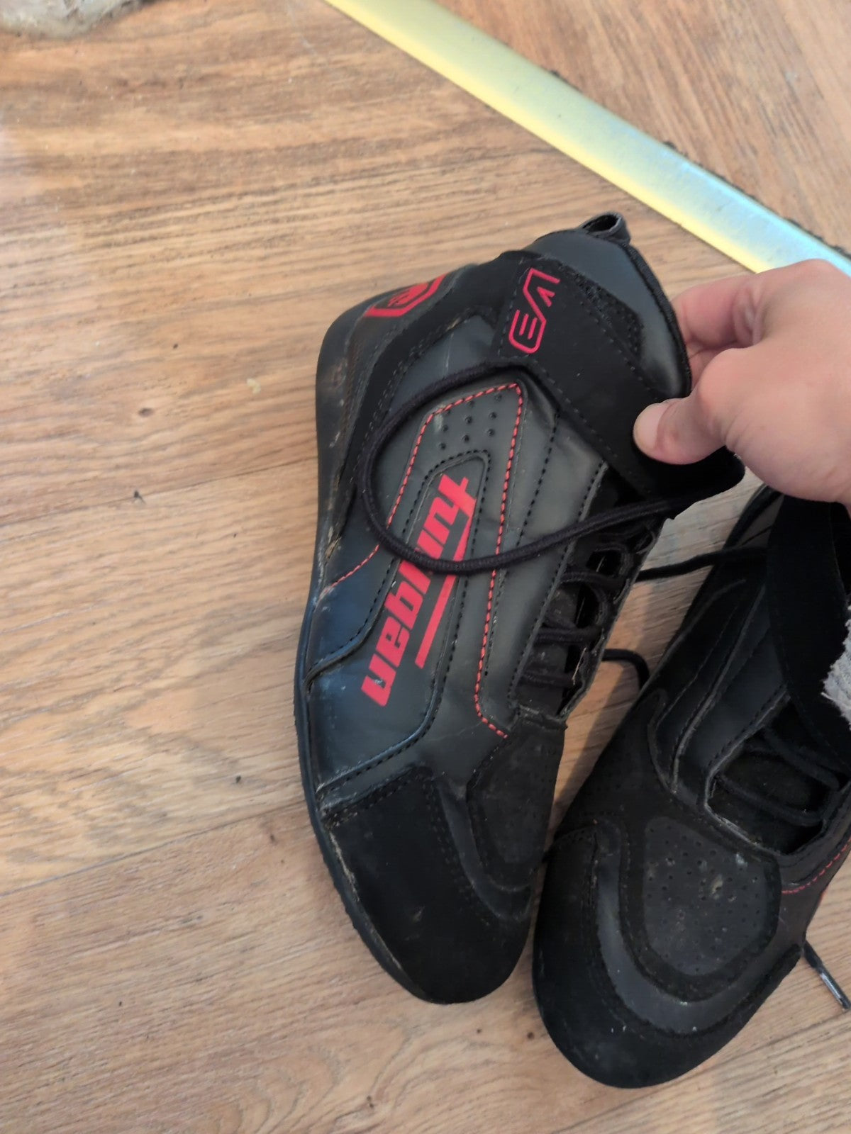 Black EU 40 High Ankle Trainers