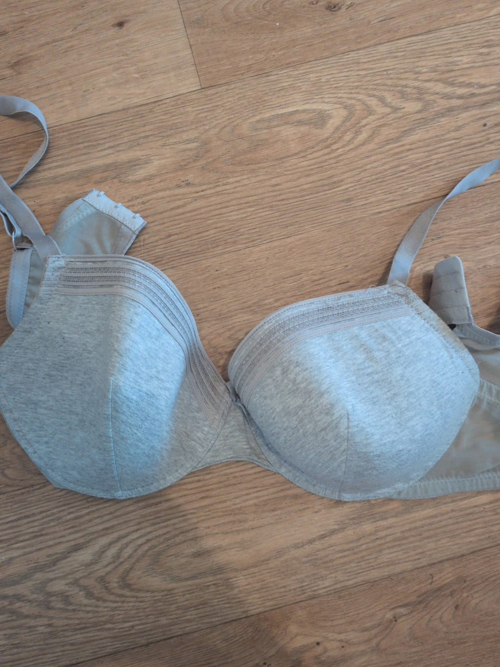 Yours 42C Grey Padded Wired Bra