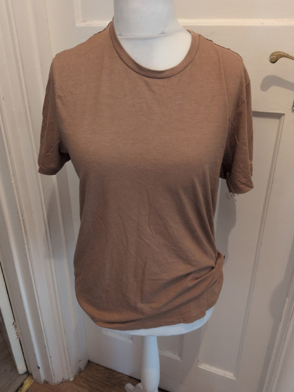 Burton Medium Brown Short Sleeve T-shirt Bobbling