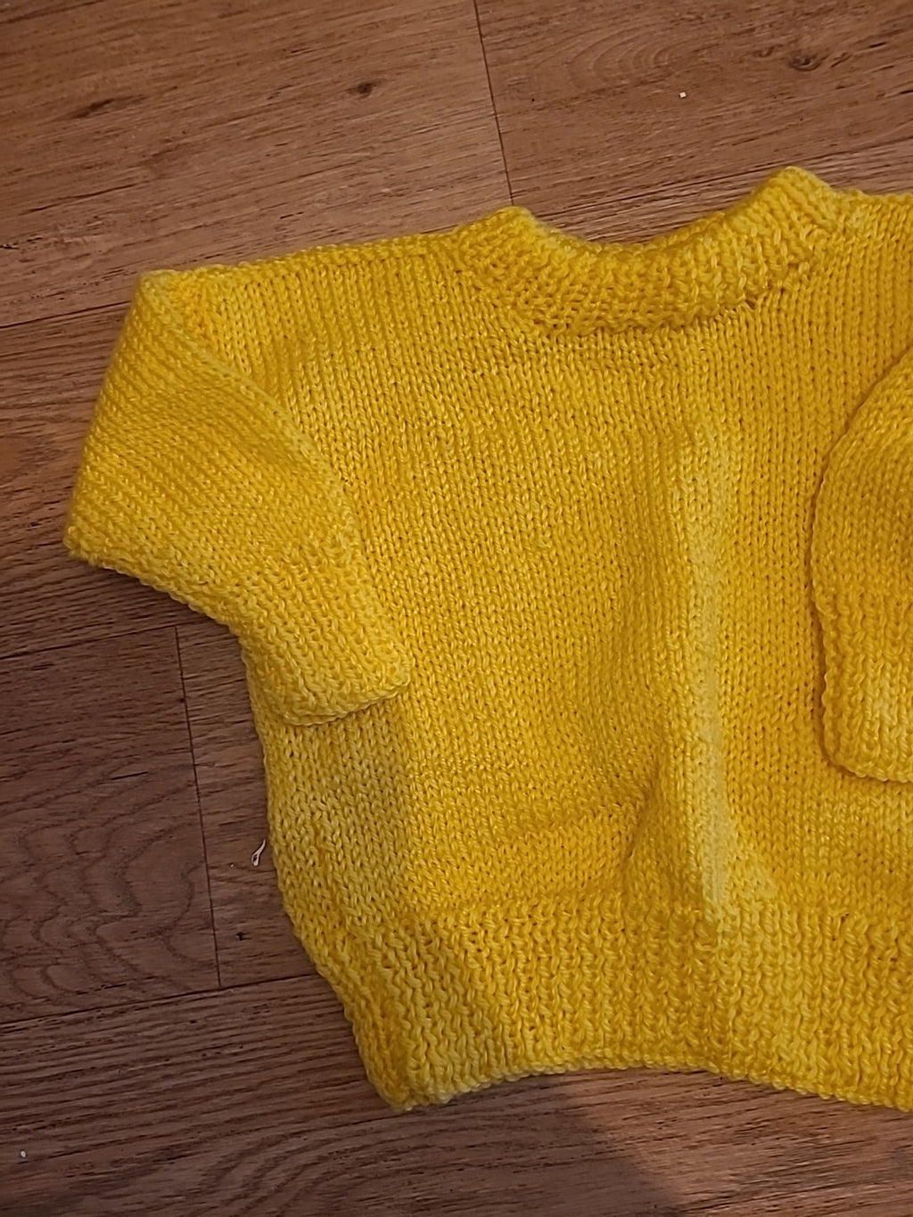Baby Yellow Knitted Jumper