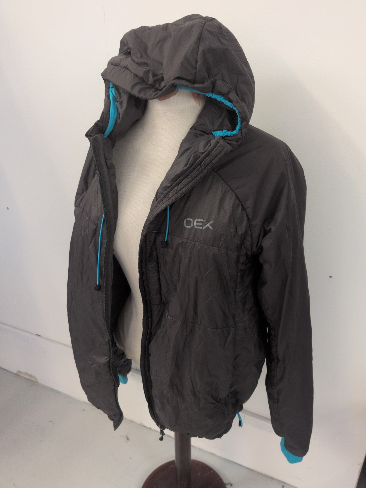 Oex XL Grey Full Zip Jacket