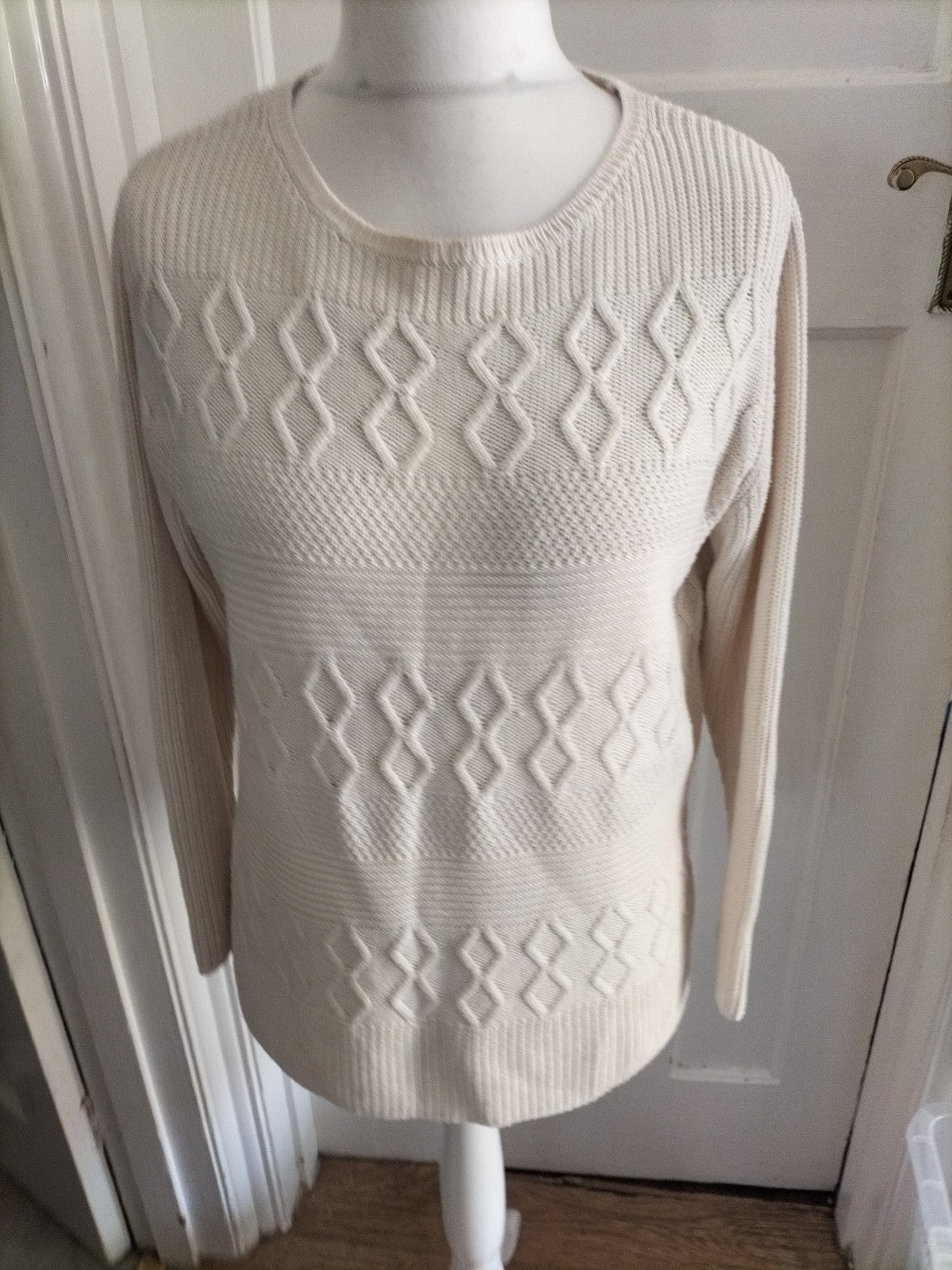 Love Knitwear 18 Cream Pullover Jumper