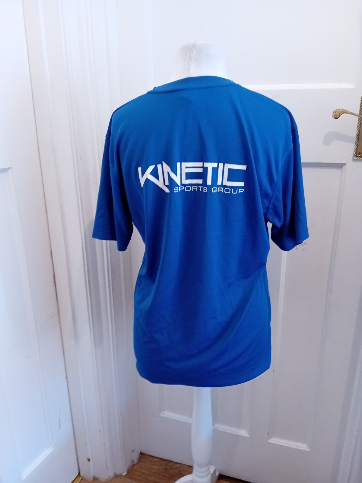 Just Cool Large Blue Print Short Sleeve T-shirt