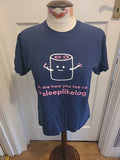 Mens Fruit Of The Loom Size Medium Navy Pyjama Top