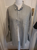 Mens George Size 2XL Slim Fit Long Sleeved Shirt