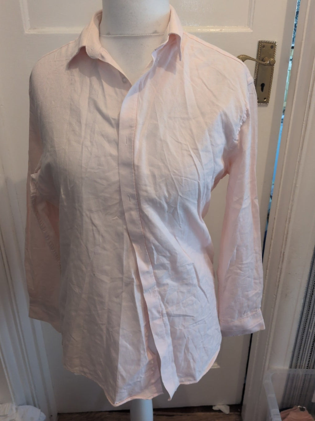 Taylor & Wright 15.5 Pink Long Sleeve Shirt
