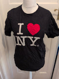 Ladies Large I Love NY Short Sleeve T-shirt