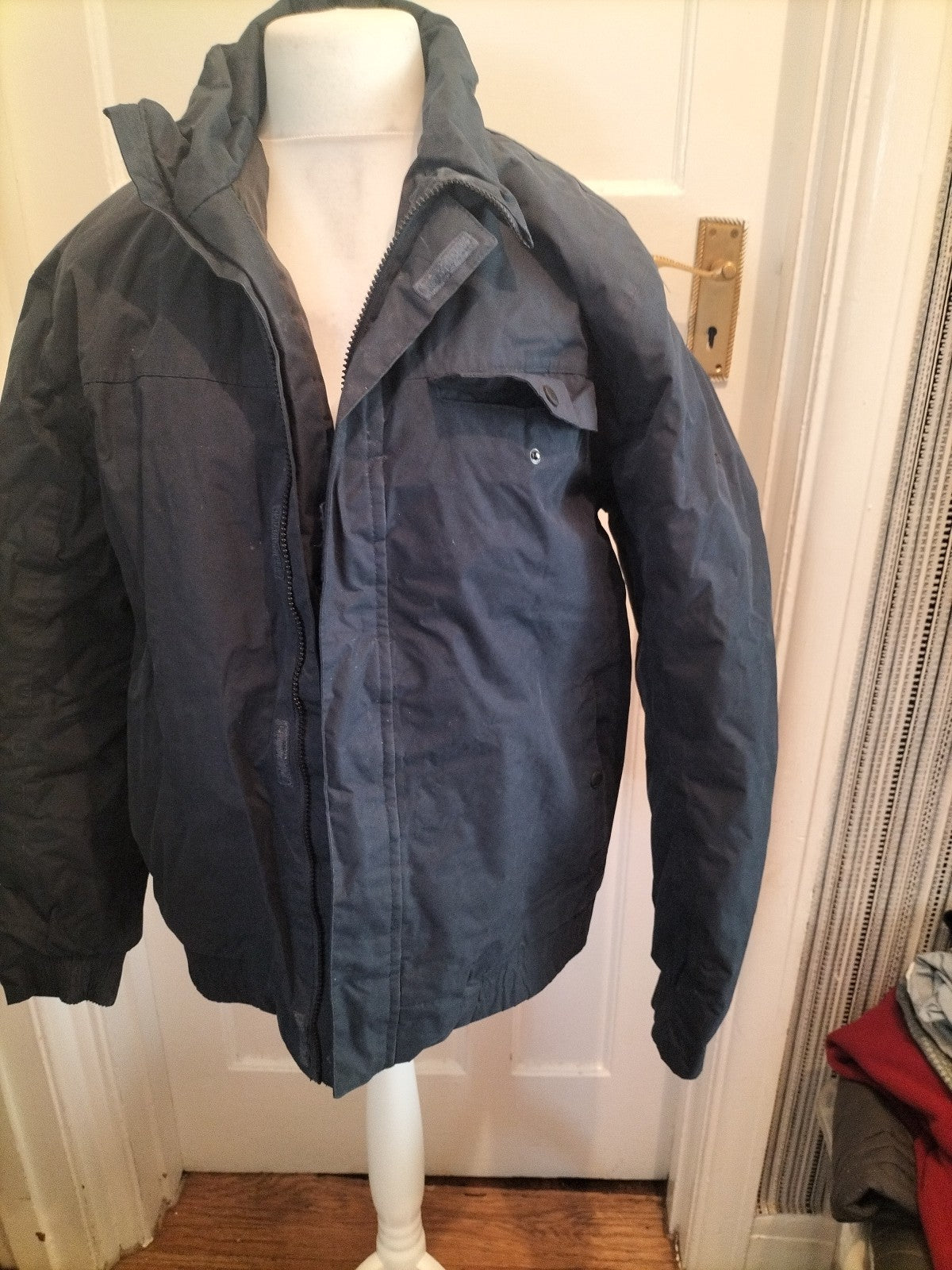 Mens Regatta Size XL Black Rain Coat