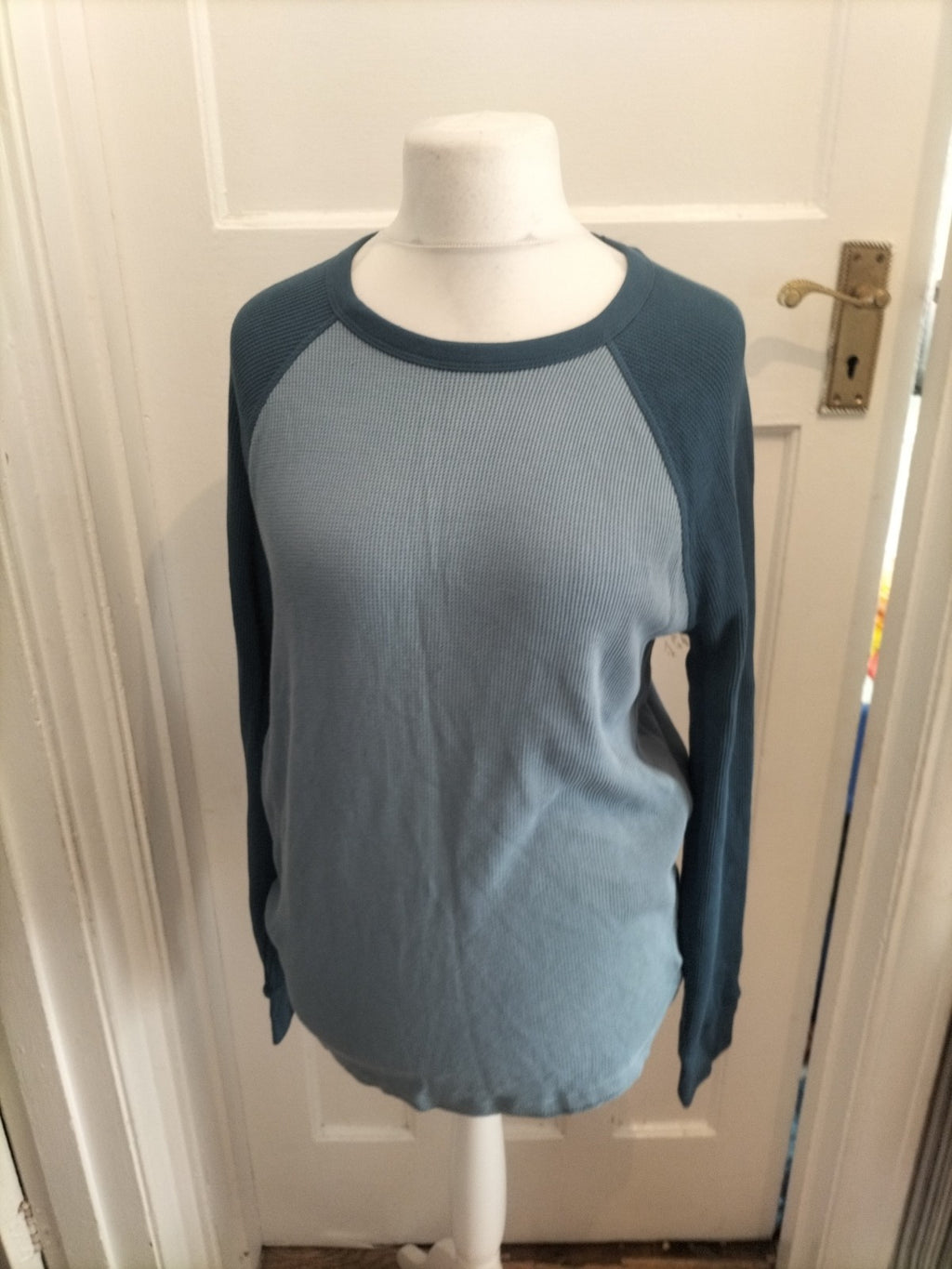 Gap Medium Navy And Blue Long Sleeve T-shirt