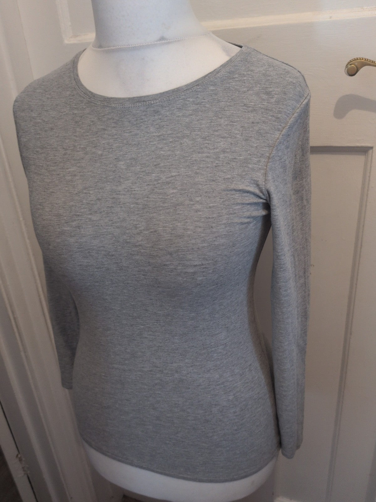 Atmosphere 12 Grey Stretch Crew Neck T-shirt