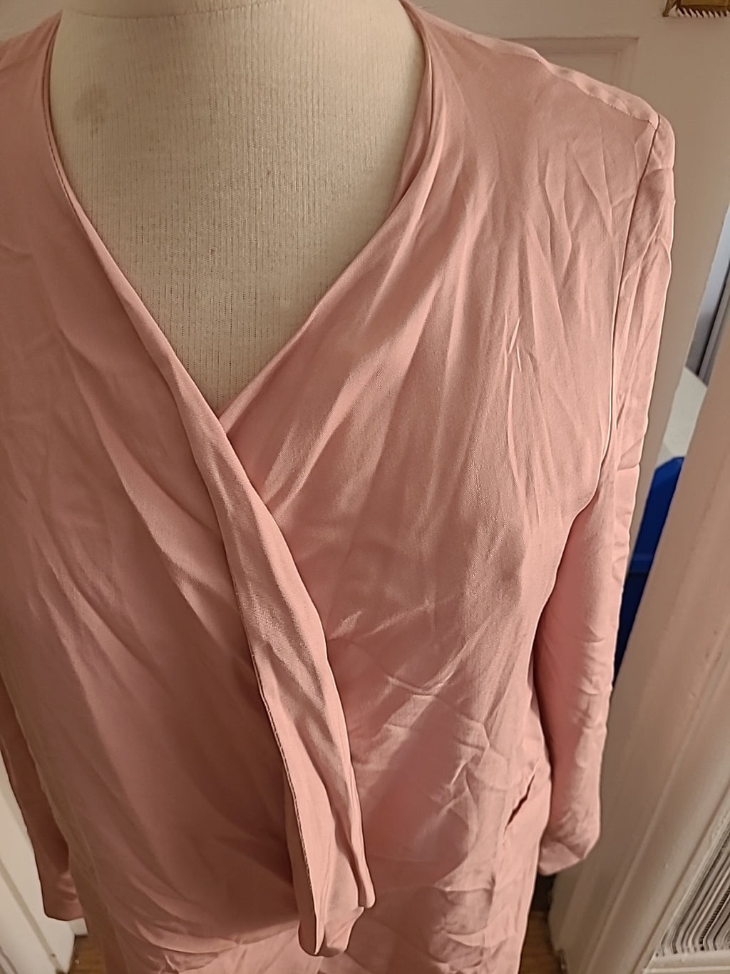 Ladies New Look Size 12 Pink Lightweight Blazer