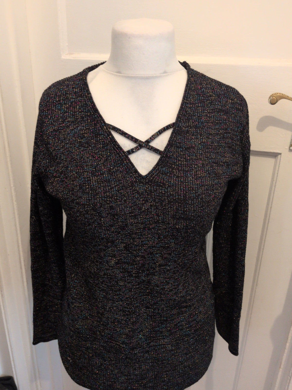 Papaya Medium Black With Sparkle Jumper