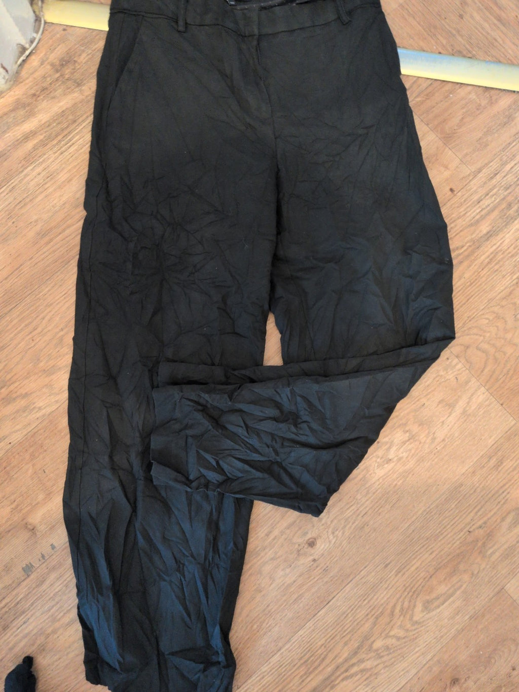 Next Petite 12 Black Smart Trousers