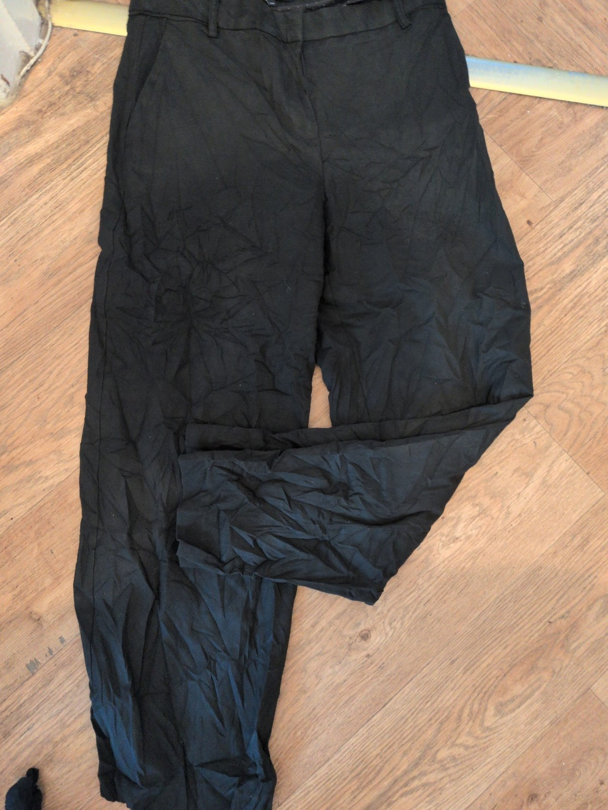 Next Petite 12 Black Smart Trousers