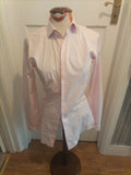 Mens Next Size 14"L Tailored Long Sleeved Slim Fit Pink Shirt