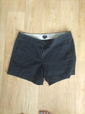 Ladies J.Crew Size 8 Black Shorts Chino