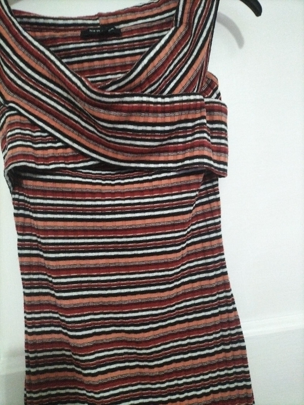 Ladies New Look Size 8 Striped Dress
