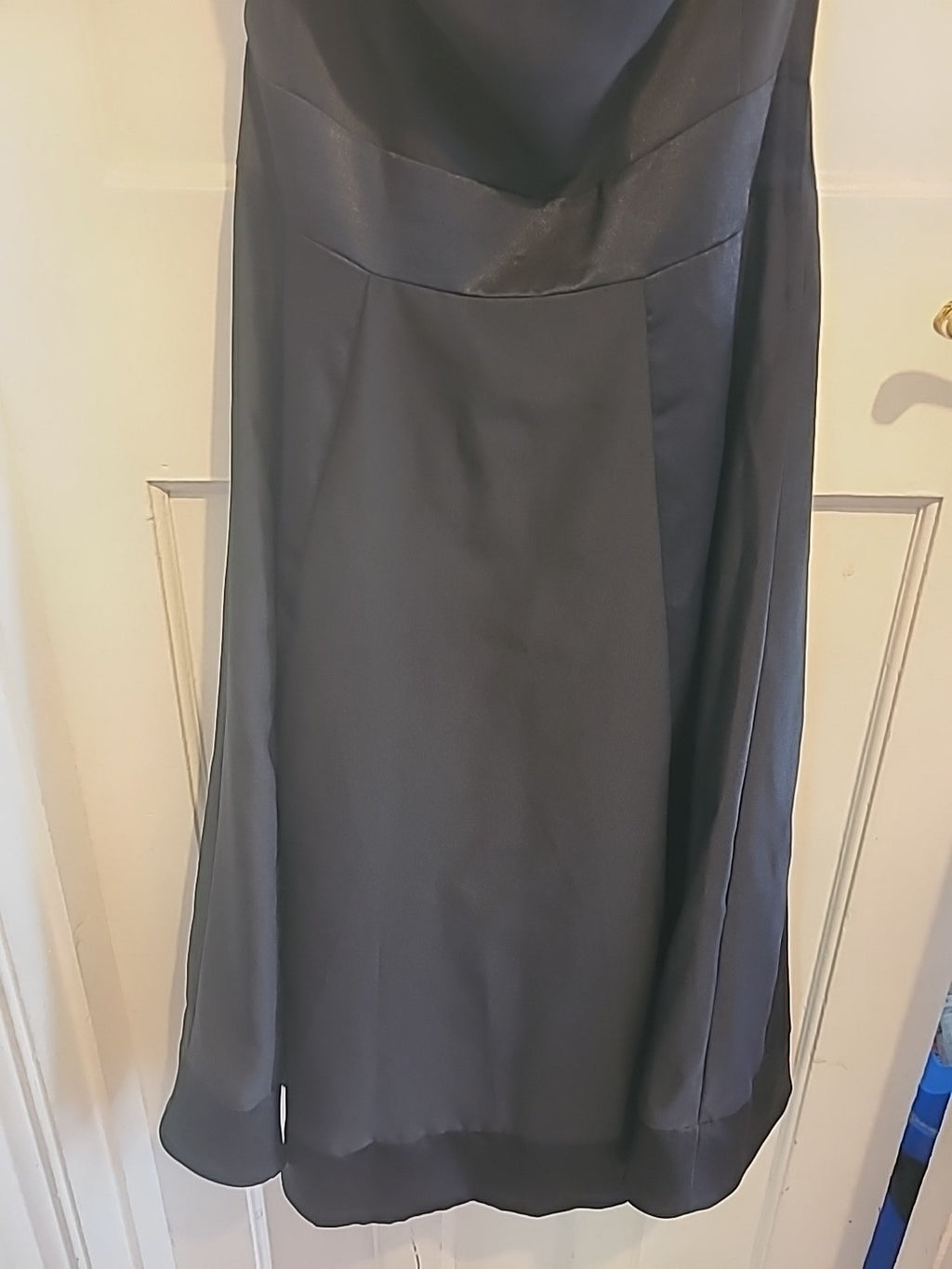 Ladies New Look Size 12T Black Strapless Sleeveless Dress