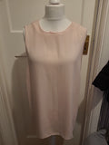 Ladies Papaya Weekend Size 18 Baby Pink Sleeveless Longline Blouse