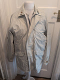 St Michael Medium Cream With Tartan Lining Bomber Jacket