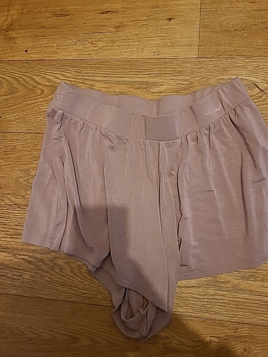 Ladies Primark Size Medium Purple Elasticated Sleep Shorts