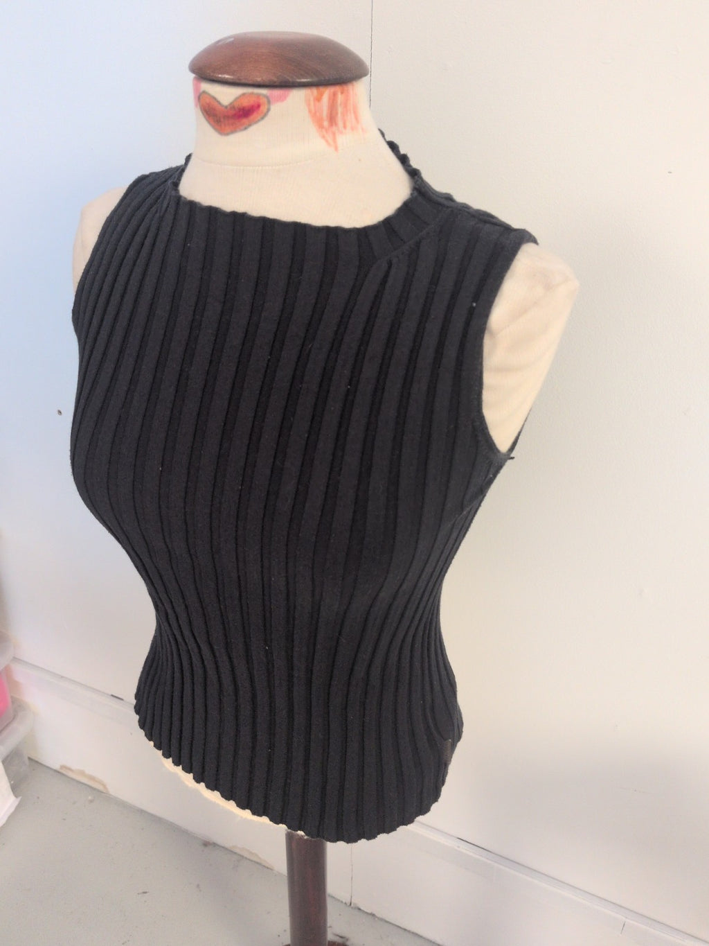 Ted Baker 3 Black Sleeveless Tank Top