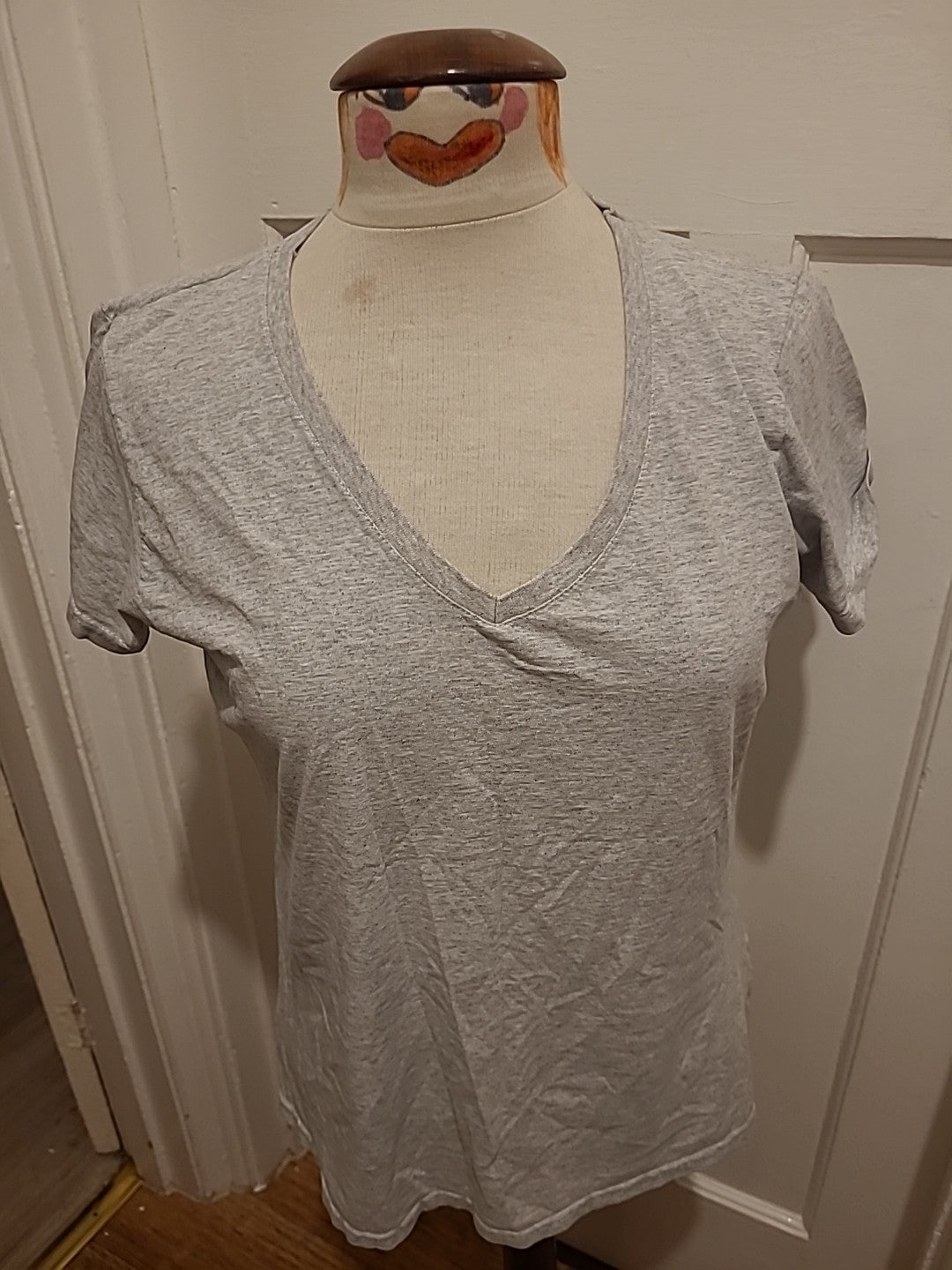 Ladies Fruit Of The Loom Size 2XL Grey Tshirt