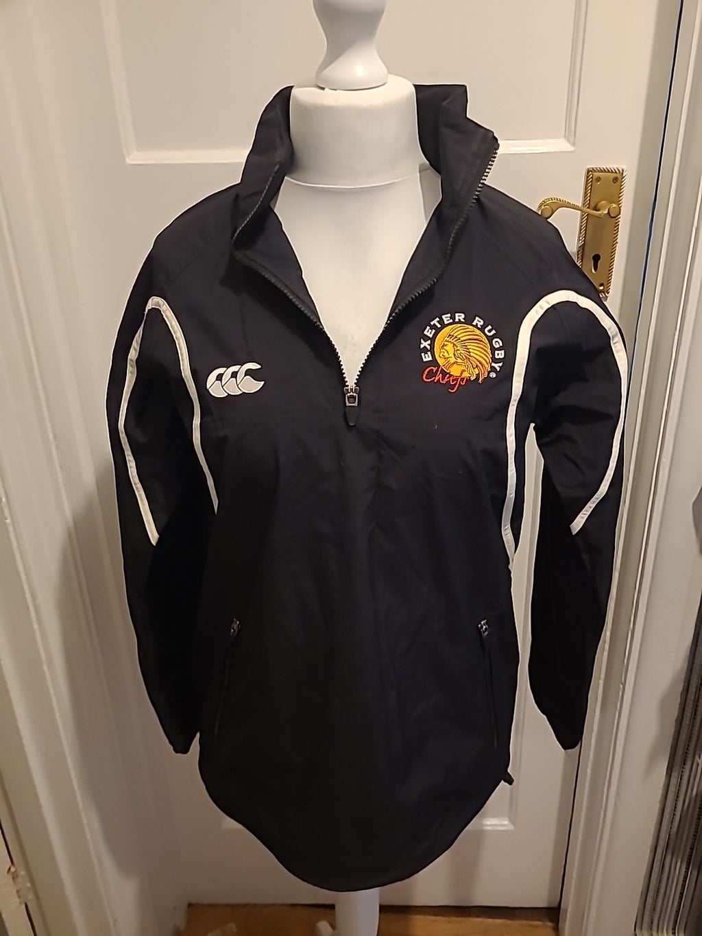 Boys Exeter Chiefs Rugby Jacket Age 14 Years