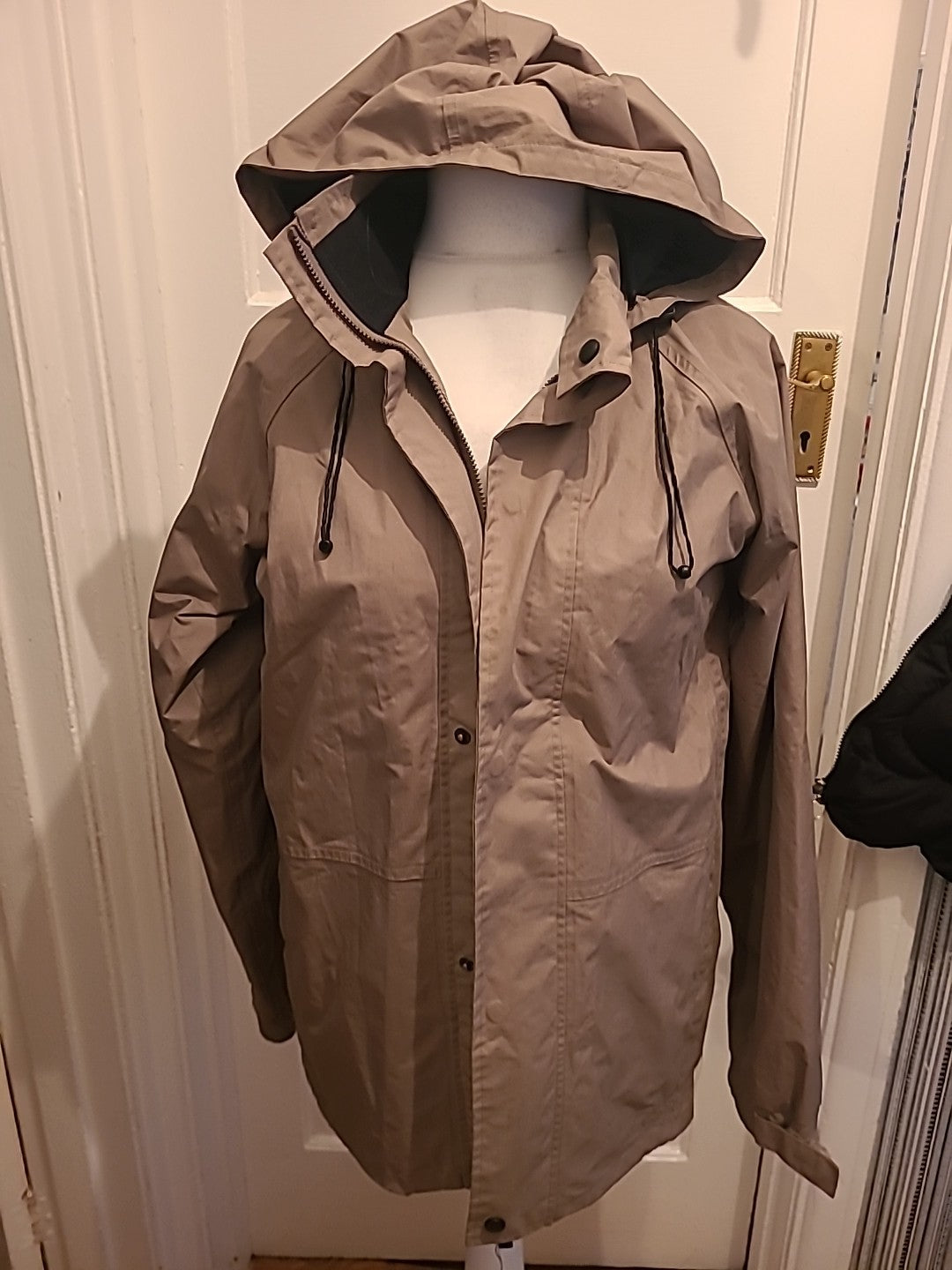 Mens Peter Storm Size XS Pale Khaki Mesh Lined Coat