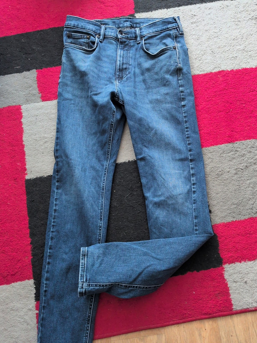Marks And Spencer 30x33 Slim Denim Indigo Jeans