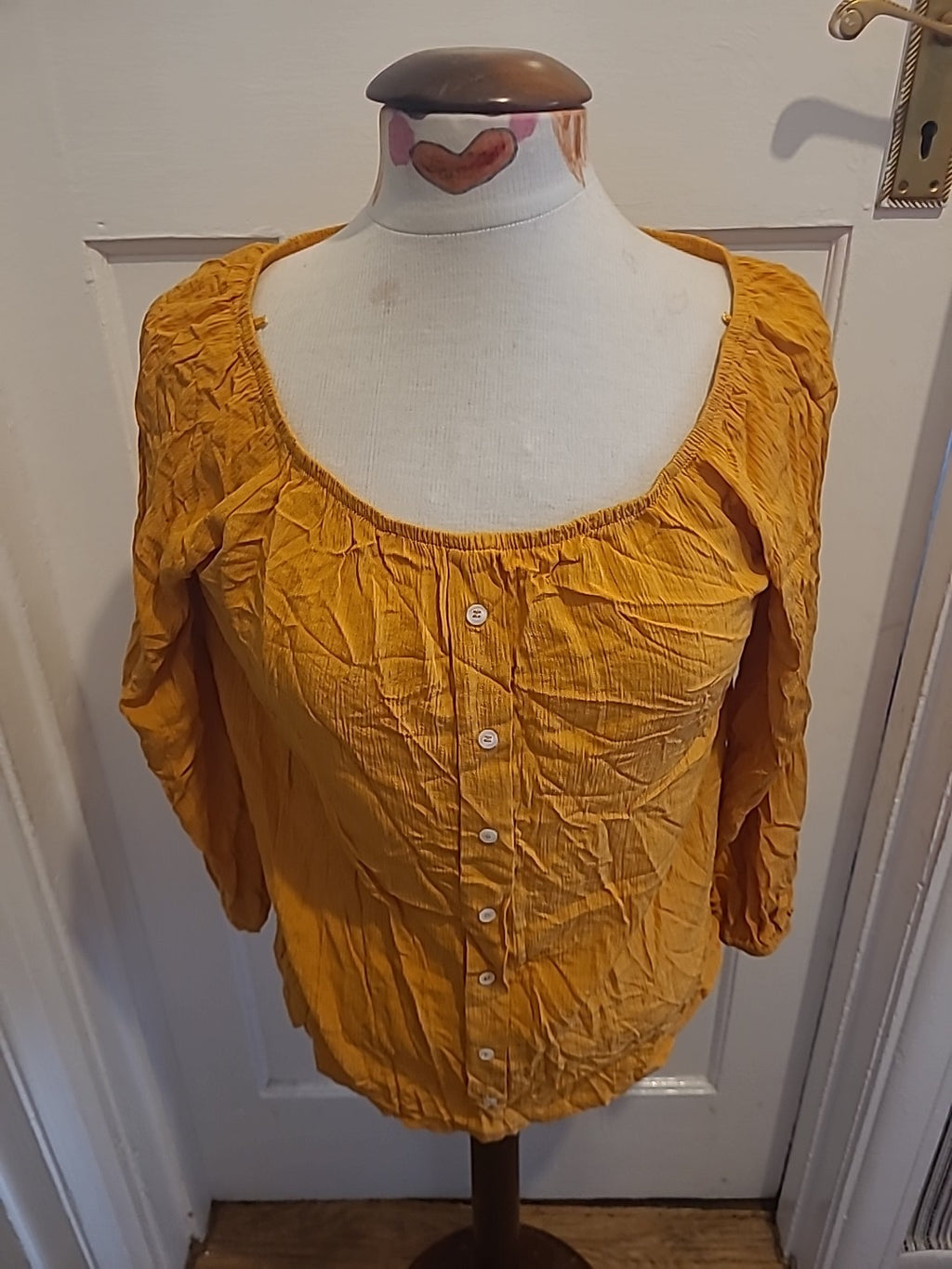 Ladies Select Size 12 Orange Long Sleeved Tshirt