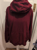 Mens Marks And Spencer Large Oversized Purple Pullover Hoodie